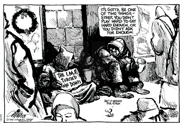 Pat Oliphant - Monday December 1, 1997 Comic Strip