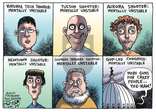 Rob Rogers on Sunday February 5, 2017 Comic Strip
