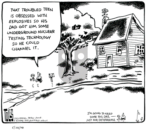 Tom Toles on Thursday May 28, 1998 Comic Strip