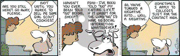 DeFlocked on Thursday March 28, 2013 Comic Strip