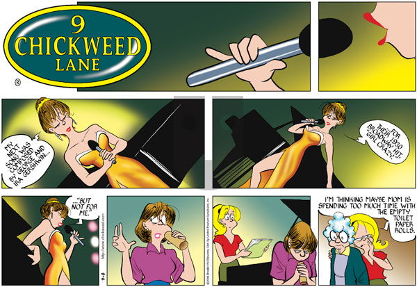 9 Chickweed Lane on Sunday September 8, 2002 Comic Strip