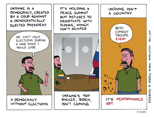 Ted Rall - Friday June 14, 2024 Comic Strip
