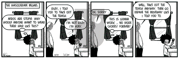 The Boondocks on Wednesday April 3, 2013 Comic Strip