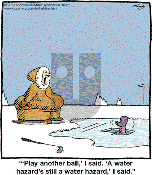 In the Bleachers on Monday October 21, 2019 Comic Strip