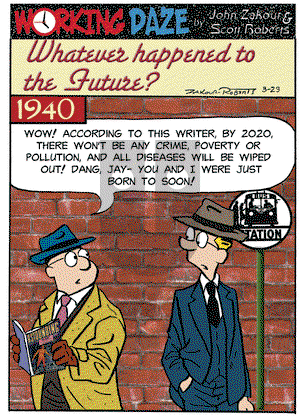 Working Daze on Saturday March 29, 2025 Comic Strip