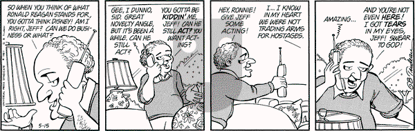 Doonesbury on Monday May 15, 1989 Comic Strip
