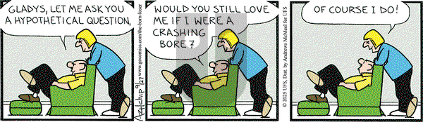 The Born Loser on Saturday September 27, 2025 Comic Strip