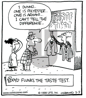 Reality Check on Tuesday March 3, 1998 Comic Strip