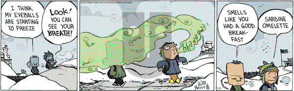 Wallace the Brave on Thursday January 3, 2019 Comic Strip