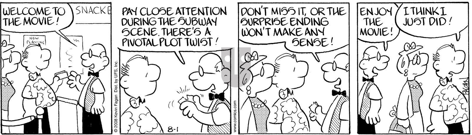 Drabble - Friday August 1, 2008 Comic Strip