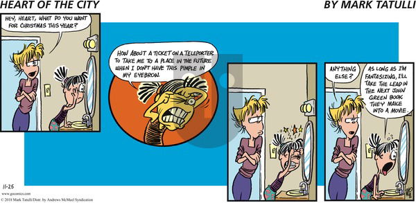 Heart of the City on Sunday November 25, 2018 Comic Strip