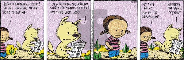 Prickly City on Friday December 22, 2006 Comic Strip