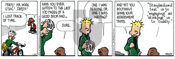 Frazz on Monday January 24, 2005 Comic Strip