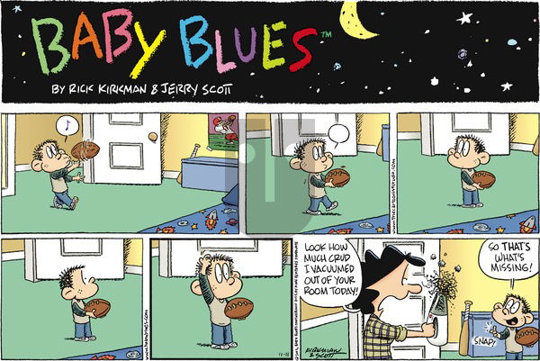 Baby Blues on Sunday November 11, 2012 Comic Strip