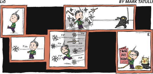 Lio on Sunday July 8, 2012 Comic Strip