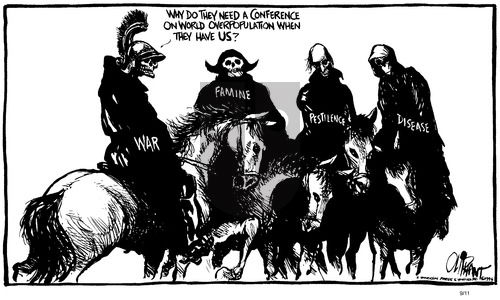 Pat Oliphant on Sunday September 11, 1994 Comic Strip
