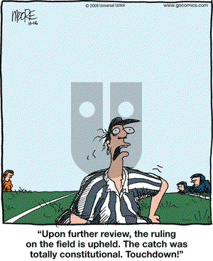 In the Bleachers on Monday November 16, 2009 Comic Strip