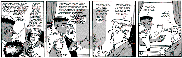 Doonesbury on Thursday September 23, 1993 Comic Strip