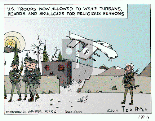 Ted Rall on Monday January 27, 2014 Comic Strip