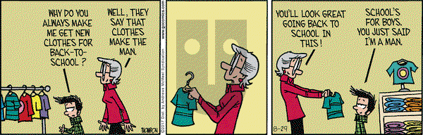 Grand Avenue on Tuesday August 29, 2017 Comic Strip