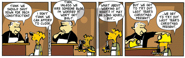 Barkeater Lake on Wednesday March 26, 2025 Comic Strip