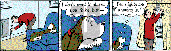 Fred Basset on Tuesday November 15, 2016 Comic Strip