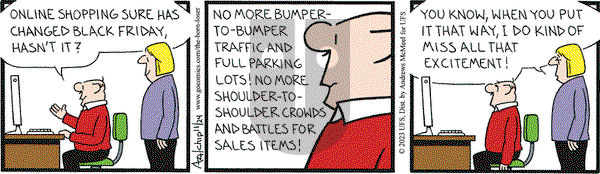 The Born Loser on Friday November 24, 2023 Comic Strip