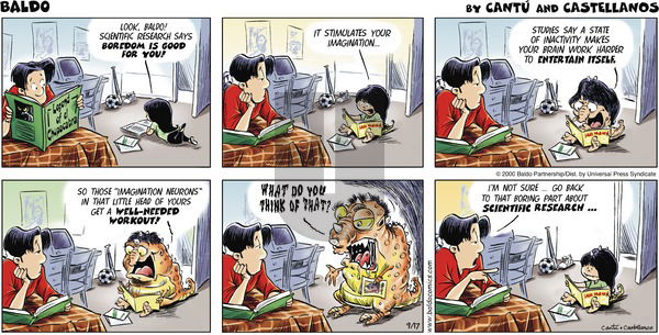 Baldo on Sunday September 17, 2000 Comic Strip