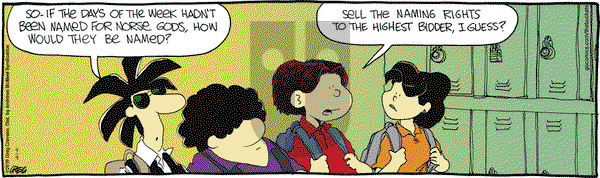 The Buckets on Tuesday April 9, 2019 Comic Strip