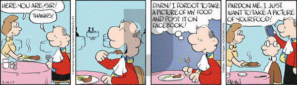Drabble on Tuesday March 14, 2017 Comic Strip