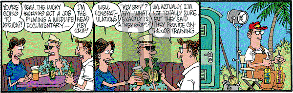 Monty on Monday September 29, 2008 Comic Strip