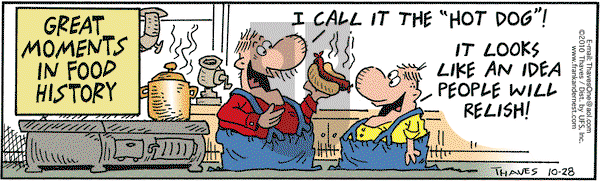 Frank and Ernest on Thursday October 28, 2010 Comic Strip