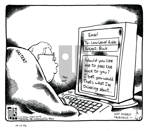 Tom Toles on Thursday October 12, 2006 Comic Strip