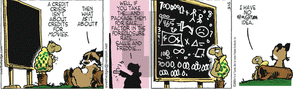 Over the Hedge on Tuesday October 14, 2008 Comic Strip