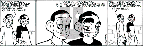 Maintaining on Saturday July 7, 2007 Comic Strip
