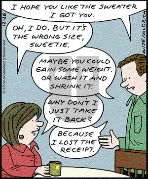 Real Life Adventures on Monday December 28, 2015 Comic Strip