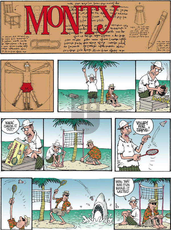 Monty on Sunday September 27, 2020 Comic Strip