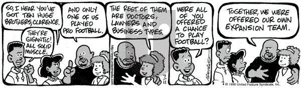 JumpStart on Thursday July 11, 1996 Comic Strip