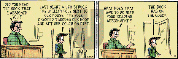 Grand Avenue on Friday April 21, 2017 Comic Strip