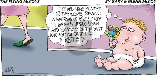 The Flying McCoys on Sunday May 15, 2016 Comic Strip