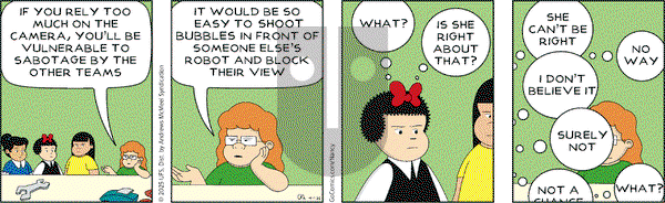 Nancy on Friday April 11, 2025 Comic Strip