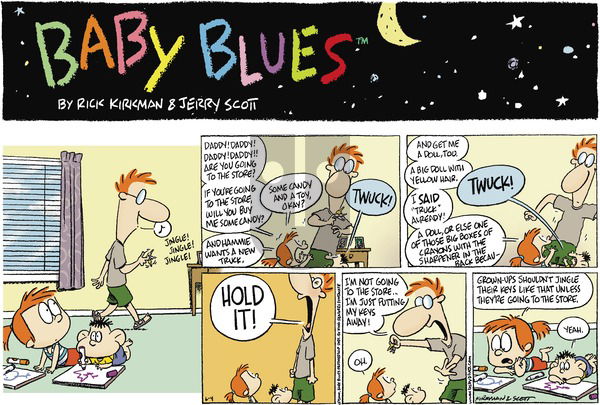 Baby Blues on Sunday June 4, 2000 Comic Strip