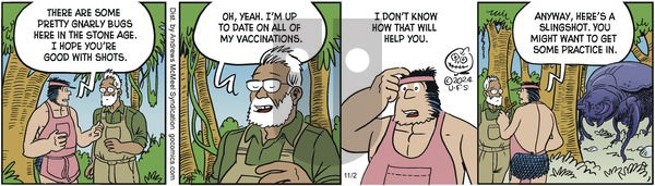 Alley Oop - Saturday November 2, 2024 Comic Strip
