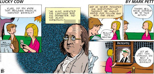 Lucky Cow - Friday December 1, 2023 Comic Strip