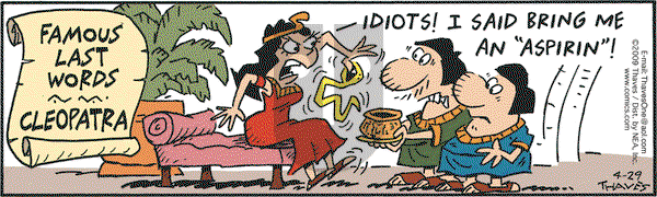 Frank and Ernest on Wednesday April 29, 2009 Comic Strip
