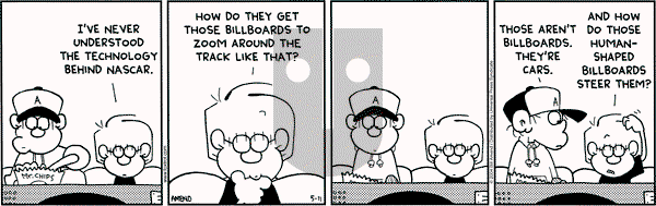 FoxTrot on Tuesday May 11, 2004 Comic Strip