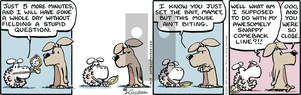 DeFlocked on Friday April 3, 2009 Comic Strip