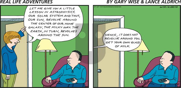 Real Life Adventures - Sunday January 11, 2015 Comic Strip