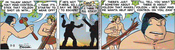 Alley Oop on Friday March 3, 2017 Comic Strip