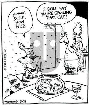 Reality Check on Monday March 31, 1997 Comic Strip